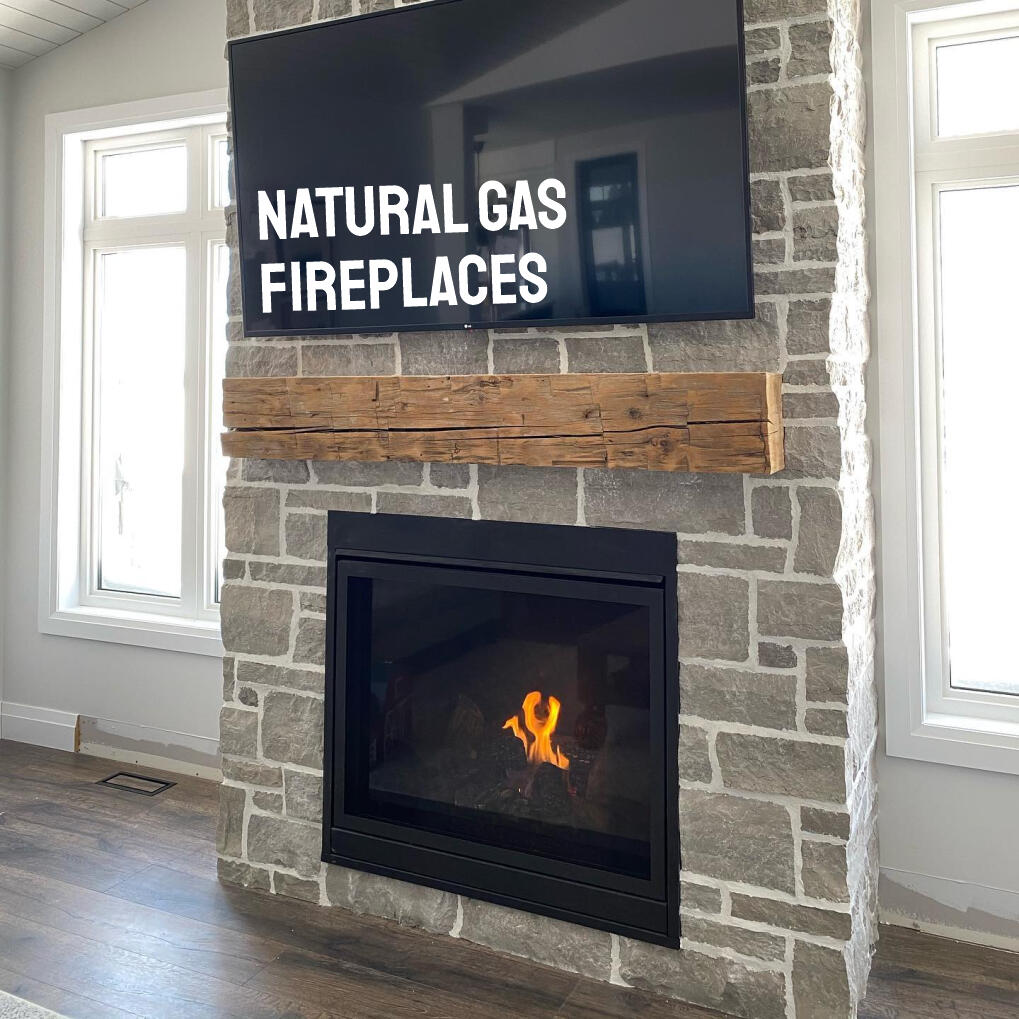 Natural Gas Fireplace